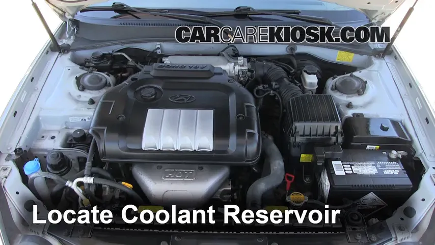 2004 Hyundai Sonata 2.4L 4 Cyl. Coolant (Antifreeze)